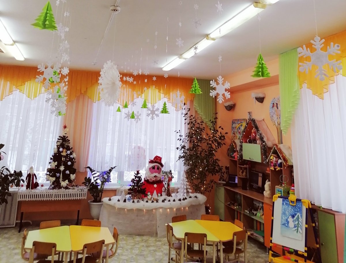 Новогодний детский сад
