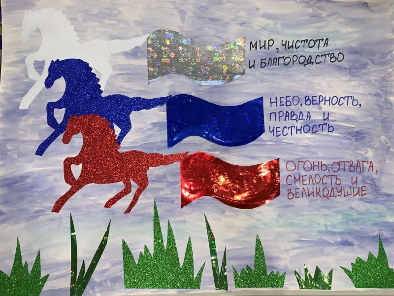 Онлайн-выставка творческих работ  "Россия-Родина моя"