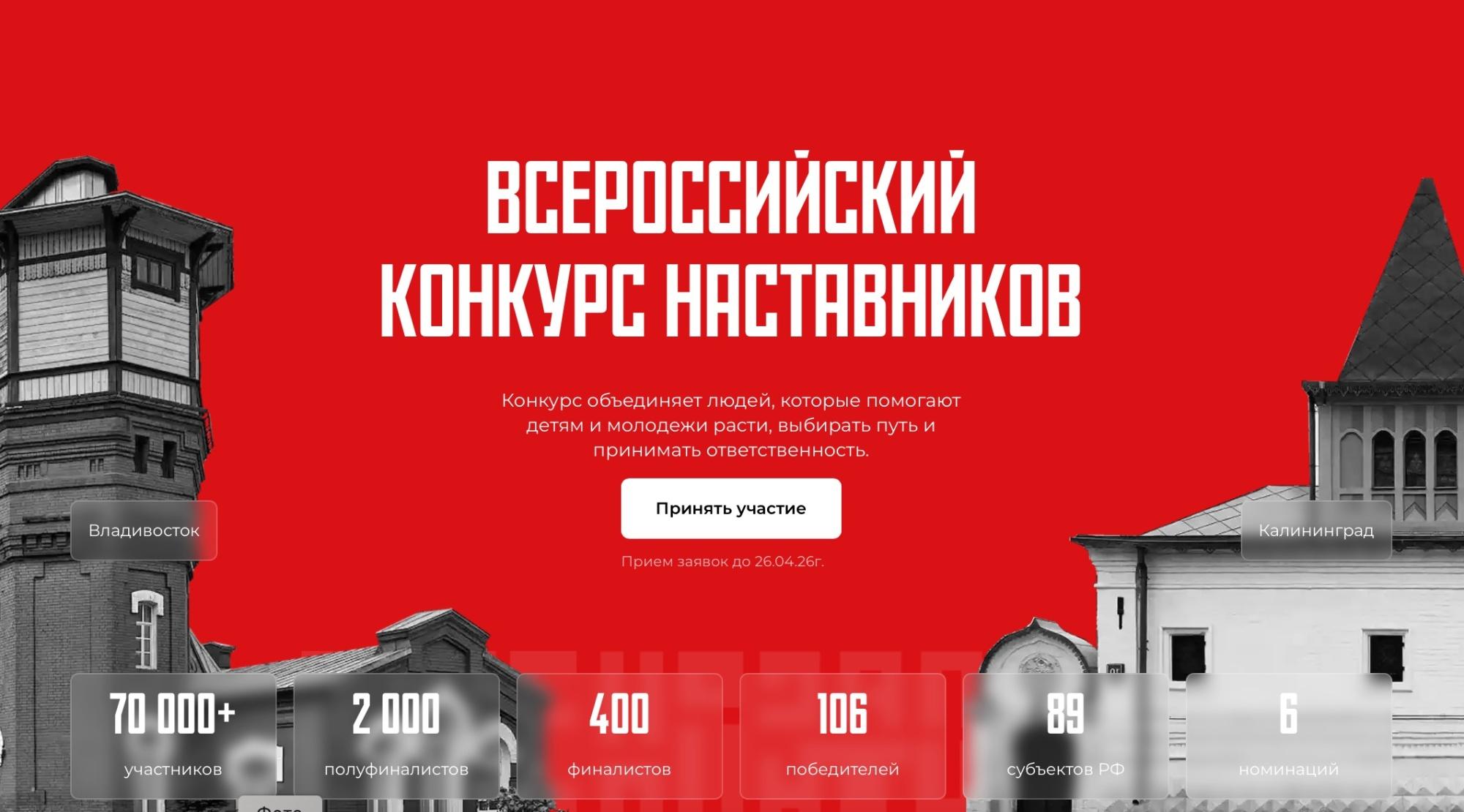 Наставников приглашают принять участие во всероссийском конкурсе «Быть, а не казаться»