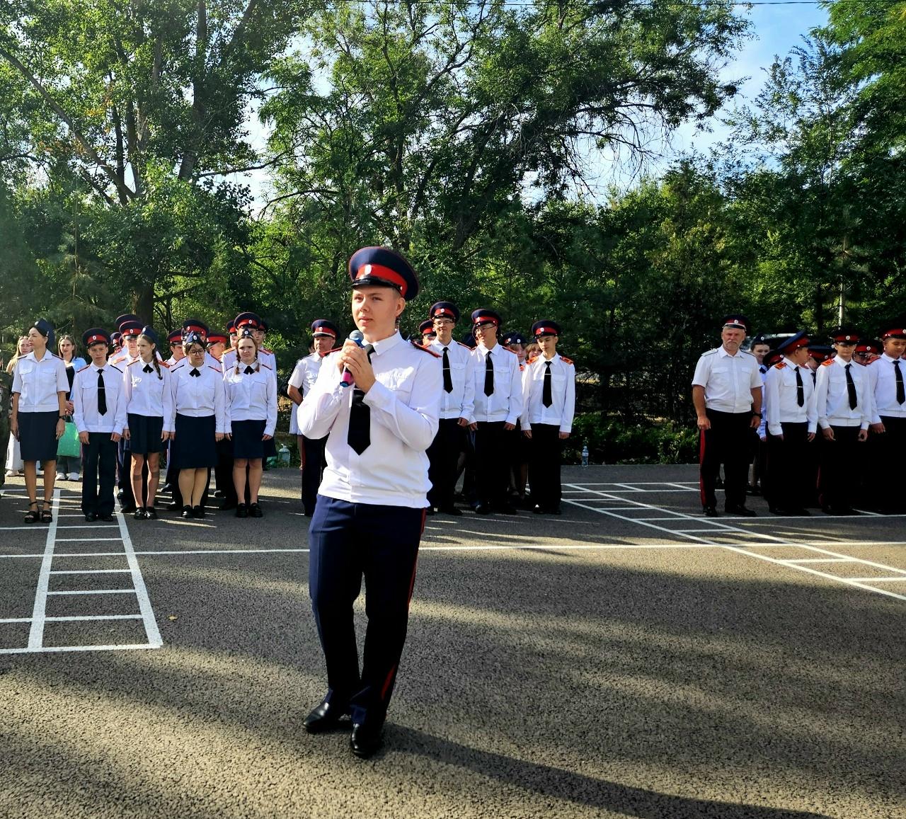 Выступление кадета Адельшина А.