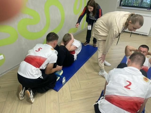 кадет на соревновании
