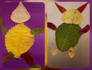 Дети МОУ Детский сад №177
Аппликация из осенних листьев