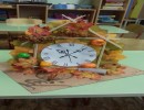 Осенние  часы Работа Кныш Екатерины и ее семьи