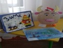 Новогодний лес Работа Великановой Алисы и ее мамы