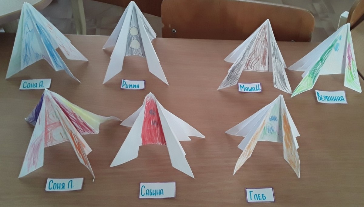 Оригами-ракета из бумаги – простой мастер-класс для детей - Hand Made - идеи и мастер-классы