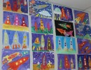 "Вперед, к звездам!" В МОУ Детском саду № 100 прошла выставка детских творческих работ, посвященная Дню космонавтики.