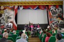Концерт ансамбля "Аюшки" в госпитале Ветераны тепло приветствовали маленьких артистов.!
