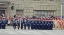 День Великой Победы! По площади Павших Борцов прошли пешие колонны военнослужащих и военная техника.