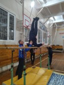 Спортивная гимнастика 17-18 марта проводилось силовое двоеборье по спортивной гимнастике среди 4-11 классов.