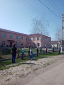 Субботник по уборке территории школы В МБОУ Аржановской СШ 12 апреля 2022г. прошел субботник по уборке территории школы и детского сада