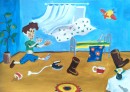 Иллюстрация к стихотворению К.И. Чуковского "Мойдодыр" Итоги участия в региональной выставке-конкурсе посвященной 140-летию со дня рождения Корнея Ивановича Чуковского
