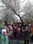 На улице В детском саду