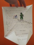 Письмо солдату Участие в патриотической акции "Письмо солдату"