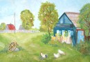 "У  палисадника" Вострикова Софья_10 лет_МБУ ДО «АДШИ»