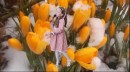 Лиза Макарова в исполнении Весенней песни .