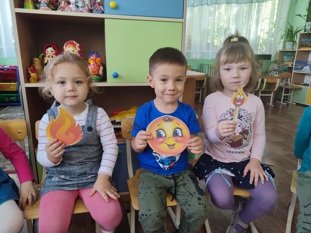 ""Колобок и спичка"