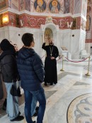 Каникулы!!! Посещение учащимися Храм Александра Невского