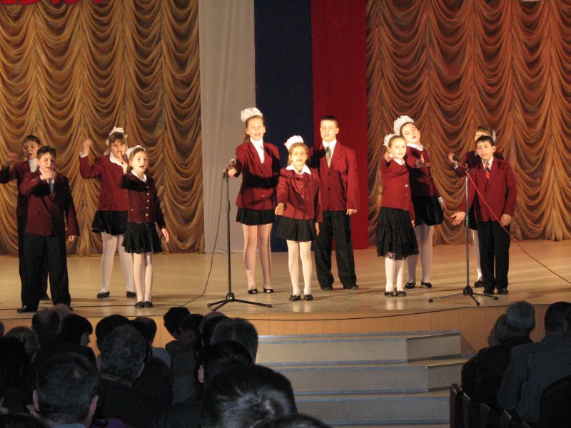Ученики лицея на концерте в Академии МВД