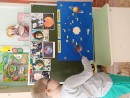 Непосредственно образовательная деятельность Учитель -логопед Вишневская Н.А.на занятиях познаватель -речевому развитию  знакомит ребят с Солнечной системой,планетами.