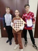 шахматы 2 место - Алексеевская СШ, первенство района по шахматам, 30.11.2022 г.