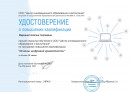 Удостоверение. Основы цифровой грамотности