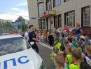 Встреча с инспекторами ГИБДД Встреча с инспекторами ГИБДД