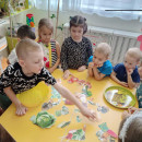 День открытых дверей 1 ноября в рамках городского Дня открытых дверей "Разговор о правильном питании" в детском саду проведены тематические мероприятия.