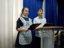 ведущие праздника говорят от души