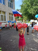 флэшмоб "Флагом России горжусь!"