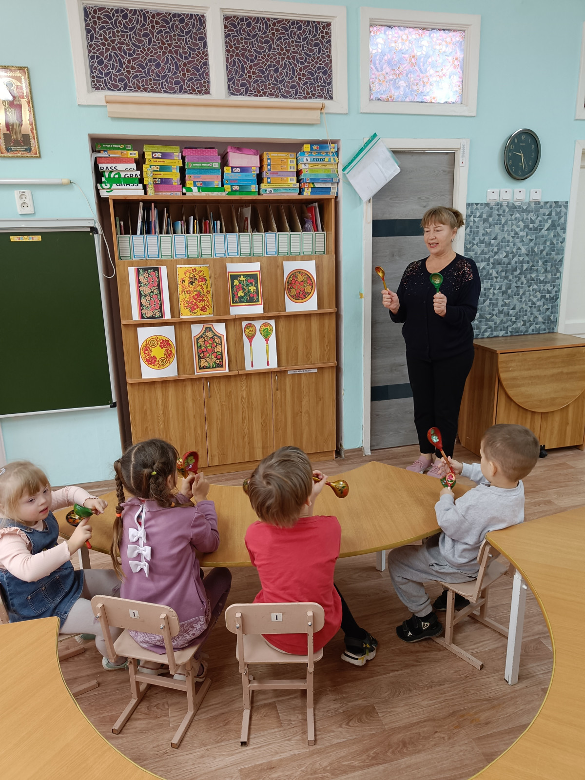 Занятия в группе