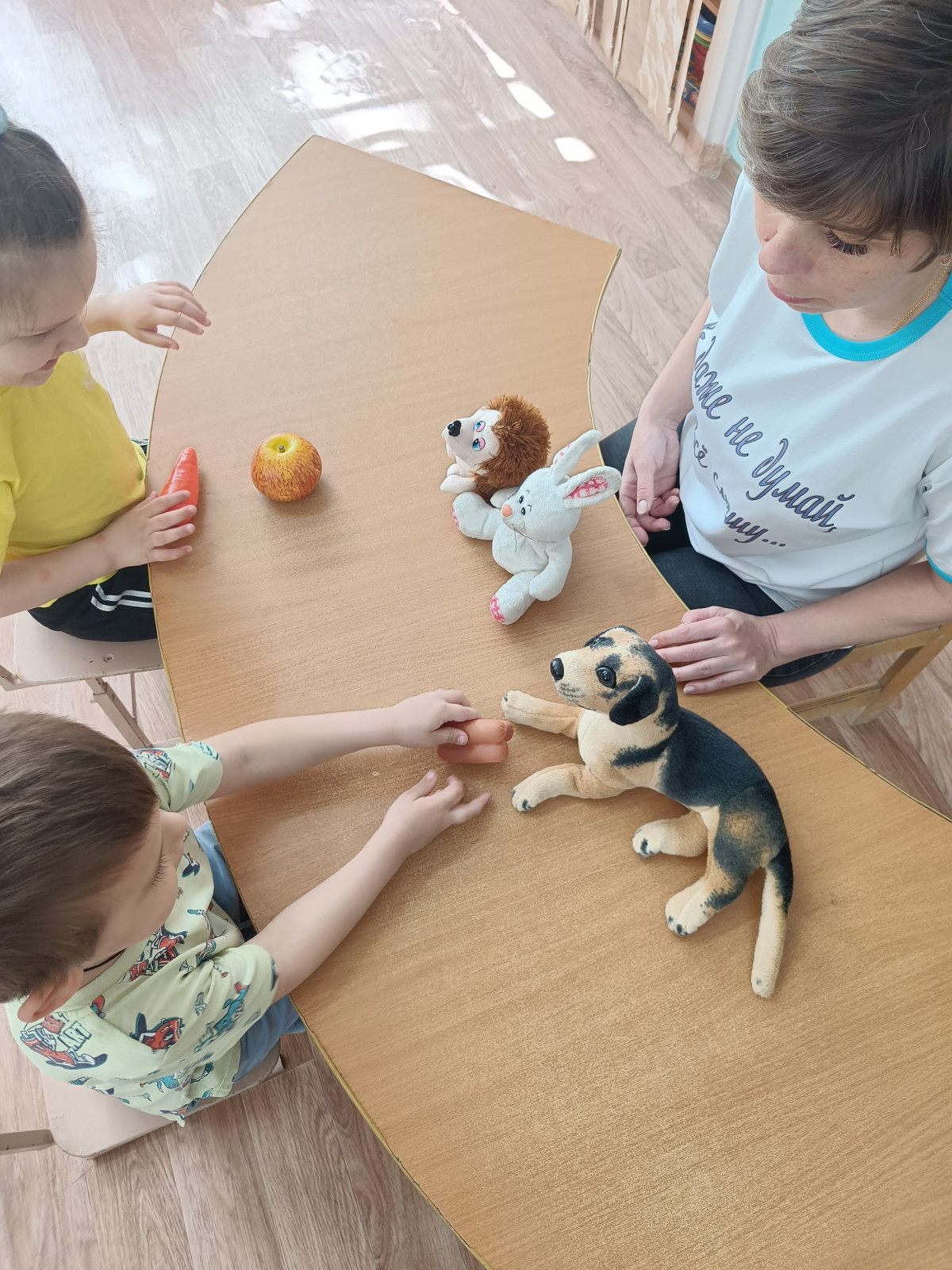 Занятия в группе