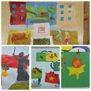 Фотоколлаж рисунков Мы помним, что наш мир нам подарили наши прадеды, победив в той страшной войне