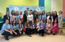 участие в спортивном конкурсе "Первая высота" в саду №23 .