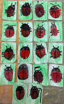 Рисование "Божья коровка"  вторая младшая группа № 6