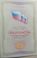Вожатская деятельность. Свидетельство