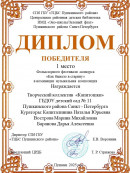 Диплом "Как бывало в старину"