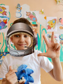 веселые космонавты день космонавтики в старшей группе