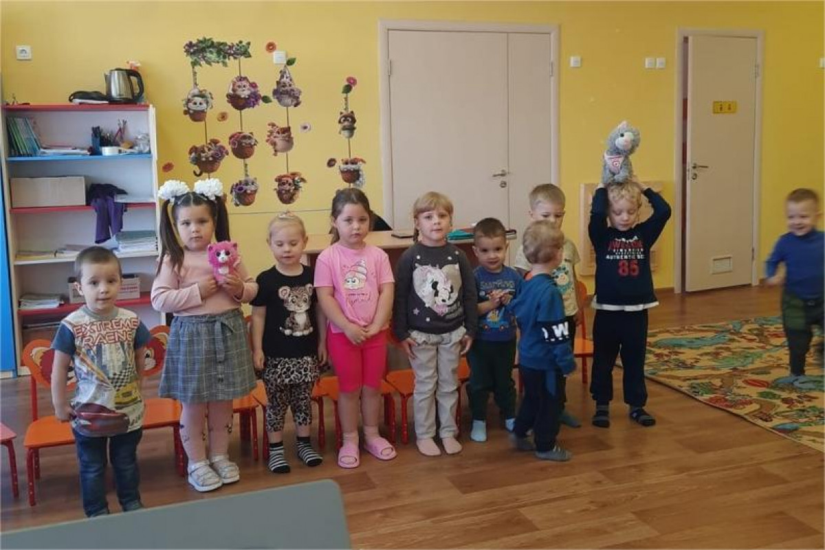 Занятие в младшей группе