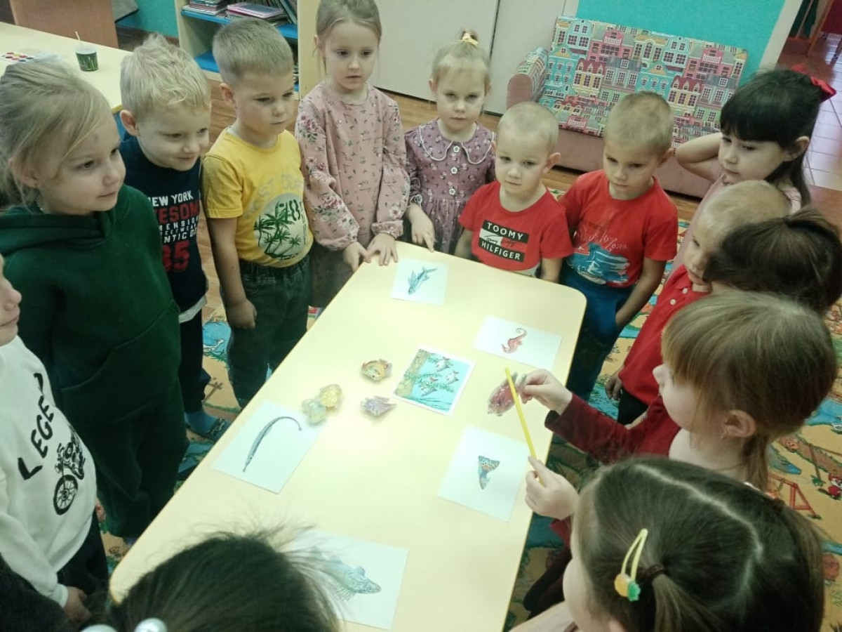 Занятие в дошкольных группах