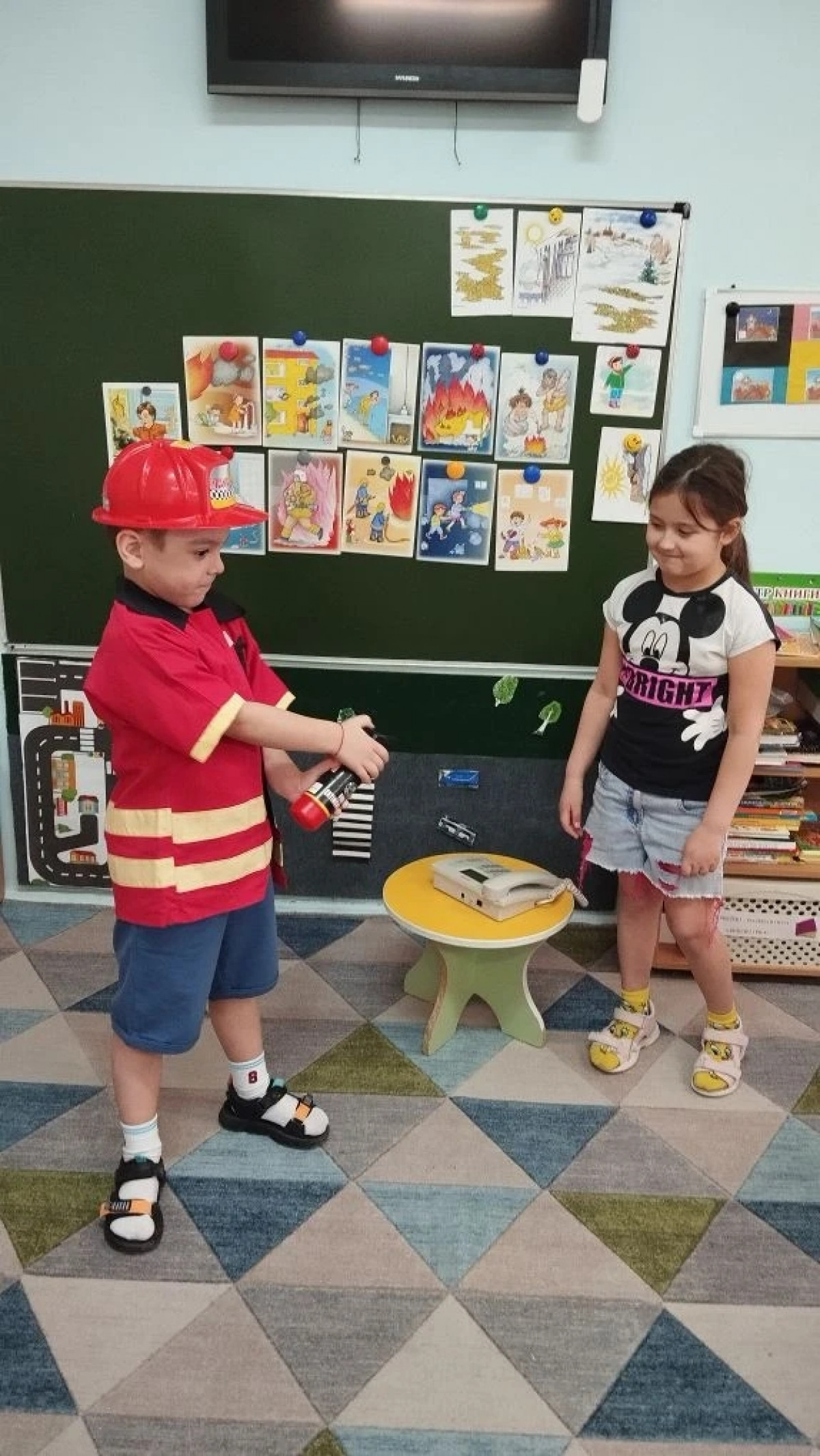 Акция "Остановим огонь вместе!"