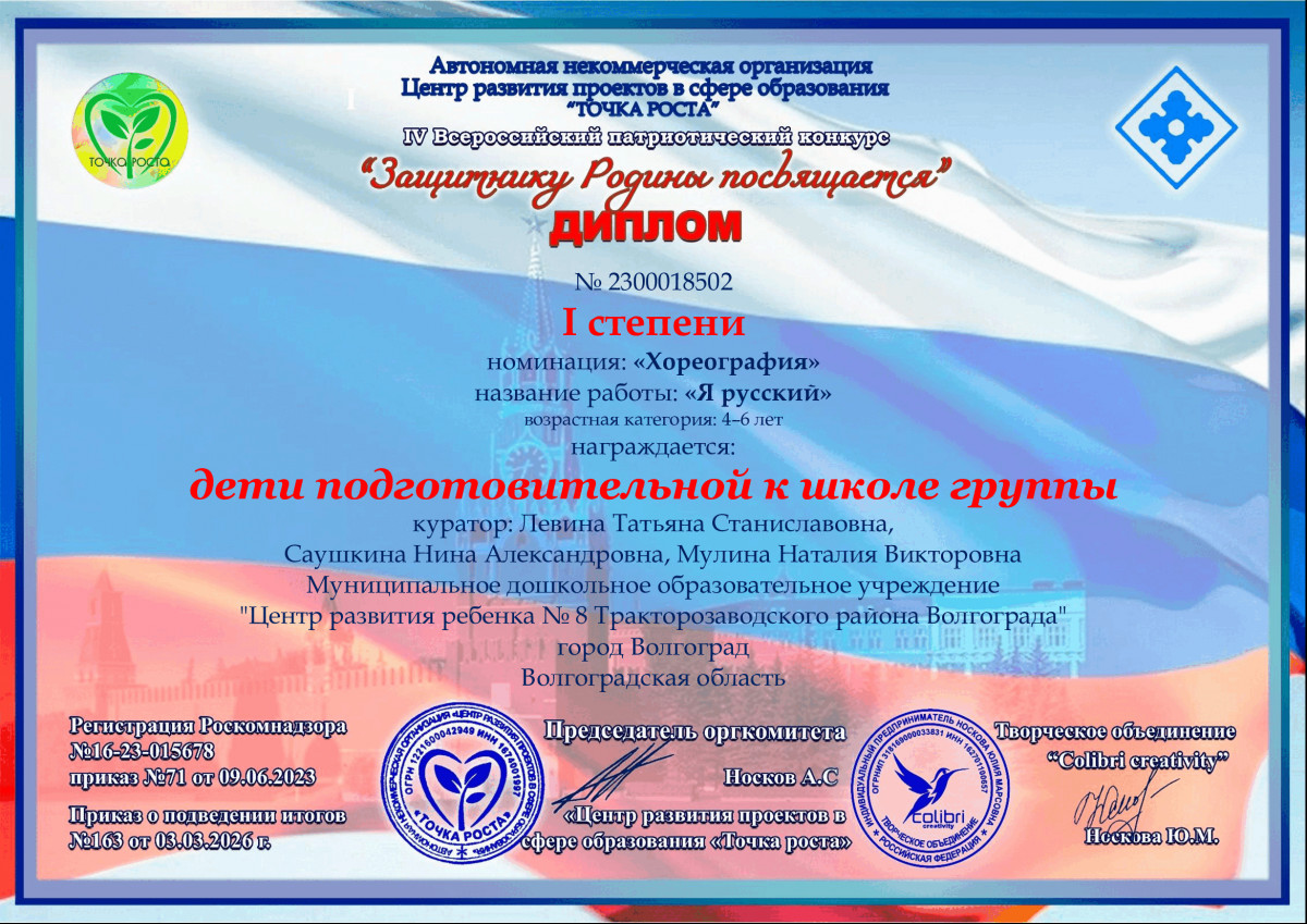 Достижения воспитанников