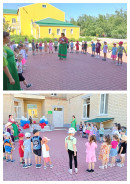 Беседа о символах России. Детям рассказывают о флаге, гербе и гимне и демонстрируют эти символы РФ.