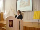 Директор лицея №9-Жигульская И.В., приветствует участников  открытия Центра 