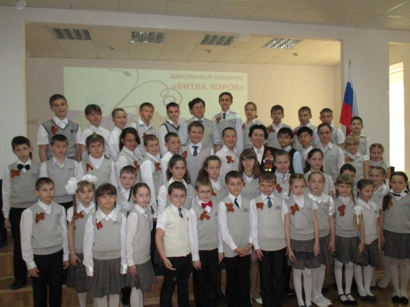 Школьный фестиваль"Песни Великой Победы"
