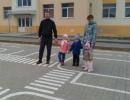 Учебная площадка Дети рассказали родителям о правилах поведения на проезжей части