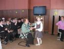 Фестиваль проектов «Рубежи  мужества» Ребята поздравили Эльвиру Васильевну с праздником