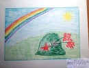 "Спасибо за мирное небо" Бурматова Анжелика, 
 группа № 5, 6 лет