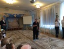 Тематическое занятие, посвящённое Победе в Сталинградской битве "Дети Сталинграда" Приглашённый гость, Галина Матвеевна, рассказывает о своём трудном детстве, о том, как воевали её родители.
