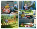 Дети У Захара на даче