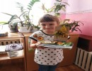 "Осень в гости к нам пришла" Сагалаева Екатерина, 5 лет, группа № 3